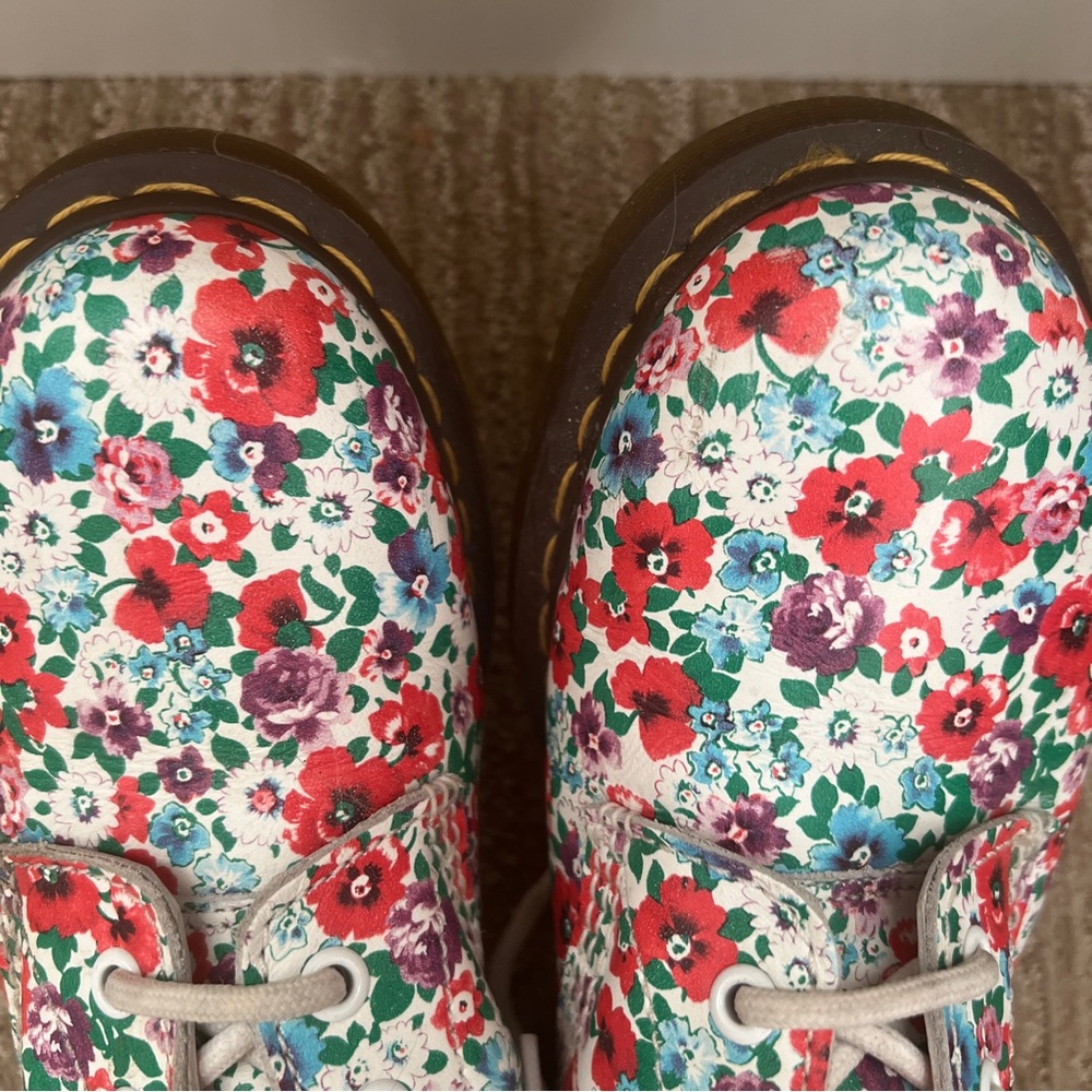 Dr. Martens Floral Boots